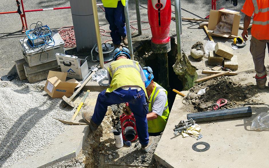 assainissement canalisation Villeneuve-la-Garenne