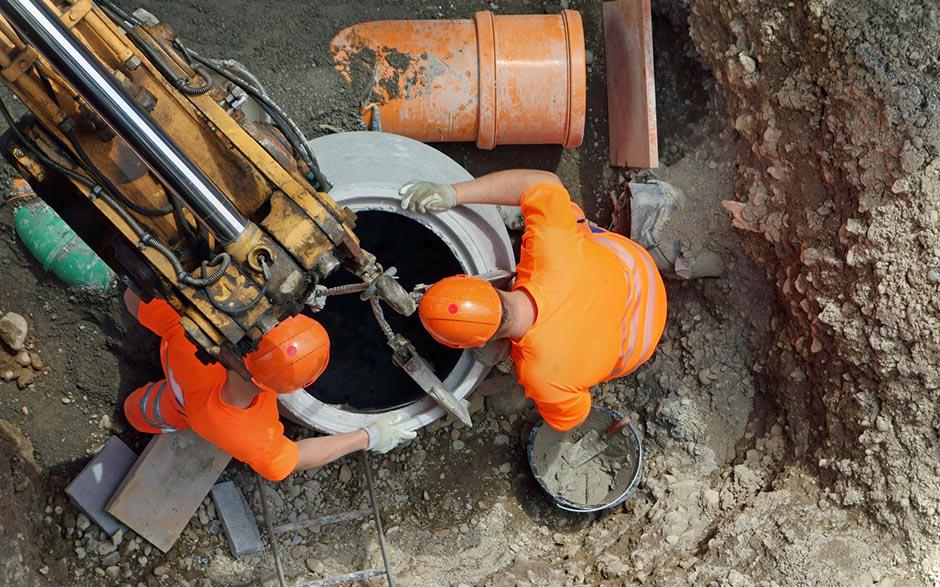 assainissement canalisation Villeneuve-la-Garenne